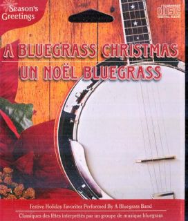 Bluegrass Christmas CD Your Favorites Performed by Bluegrass Band 