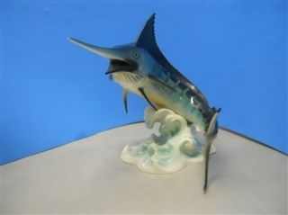 Goebel Blue Marlin Vintage Fantastic Delicate