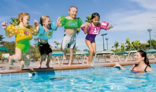 Childs Swimming Aid Buoyancy Vest Swim Float Jumper New