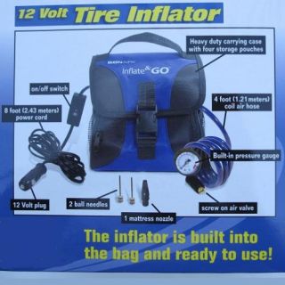 bonaire inflate go 12 volt multi purpose inflator inflates virtually