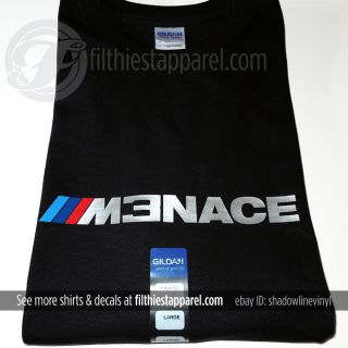 BMW M3 T Shirt M3NACE BMW Motorsport M3 E30 E36 E46 E90 E92 Brand 
