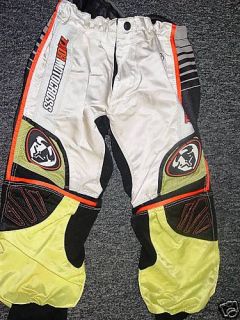 Thor Motocross BMX Racing Pants Yellow Orange