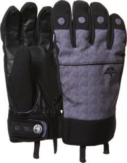 2012 Celtek Ski Snowboarding Blunt Black Gloves 12MWBLNTBLK3 Size XL 