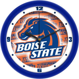 Boise State Broncos Logo  Dimension Wall Clock