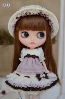   Lolita Dress Set for Kenner Blythe Doll Doll Outfit Lavender