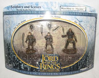  LOTR Battle Scale Figures Marching to Modor