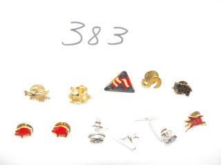 Vintage Jewelry Lot of 11 Pins Sterling Avon Anson 383