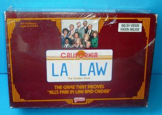 La Law Game Galoob 1988 New in Shrinkwrap Based on T V Series L A Law 