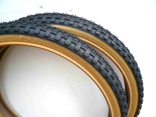 New Pair Duro 24x1 75 BMX Bike Gum Wall Tires