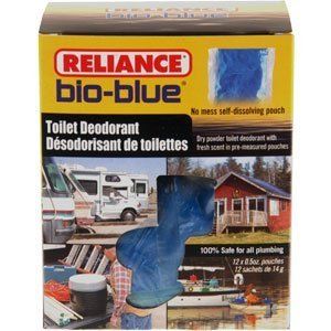 Outdoor Camping Boating Toilet Deodorant Porta Potti Blue 12 Pack 