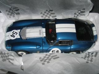 Exoto Racing Legends 1/18 Bondurant/Neerpasch #54 1965 Cobra Daytona 