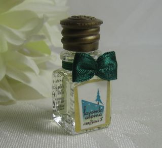 Vintage Borsari Lavanda Alpina Perfume Mini 12 FL oz EDP Splash