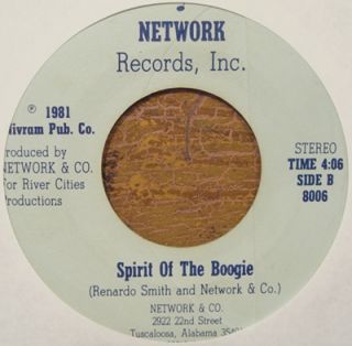 Network & Co ~ RARE Tuscaloosa AL Funk/Soul 45 on Network ~ Spirit Of 