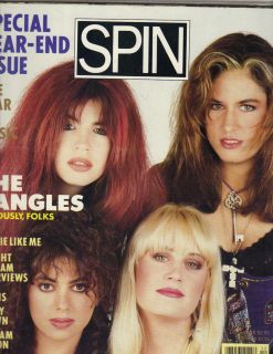   Hoffs The Bangles Spin Magazine 12 88 Buck Owens Bobby Brown