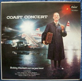 Coast Concert Bobby Hackett and His Jazz Band Capitol T692