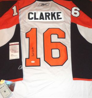 Bobby Clarke Philadelphia Flyers Signed Jersey JSA