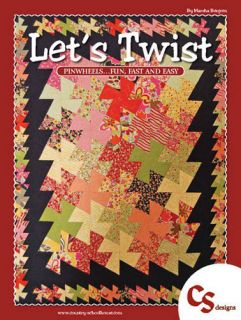 Lets Twist Pinwheels Book Fun Fast Easy By Country Schoolhouse Designs