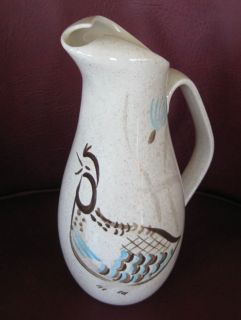 Red Wing Pottery Bob White Water Pitcher Jug Mint