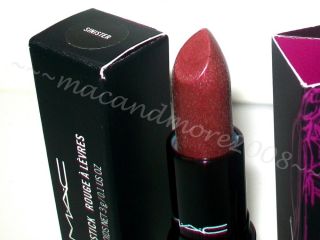   collections mac lipstick color sinister soft brown plum lustre