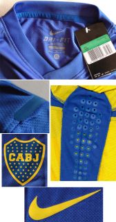 Amazing Boca Juniors Player Version Jersey 2013 Home Authentic Nike XL 