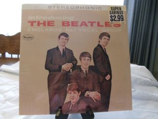 Beatles Introducing The Beatles Fake LP SEALED Stereophonic Cash Box 
