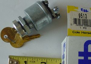 Cole Hersee Universal Ignition Switch 9513 OFF ON START NEW NR