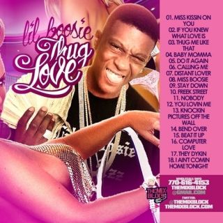 Lil Boosie Thug Love Official Mixtape CD