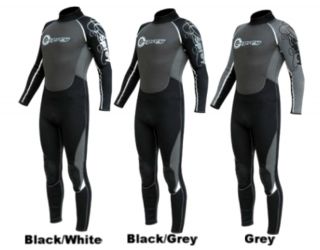 Mens Osprey OSX Full Length Wetsuit Bodyboarding Surfing Kayaking 