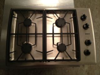 Designer Bosch 30 in Gas Cooktop Stainless Steel for A Steal