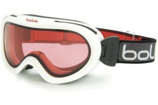 Bolle Boost Kids Over The Glasses Ski Goggles White Frame Vermillon 