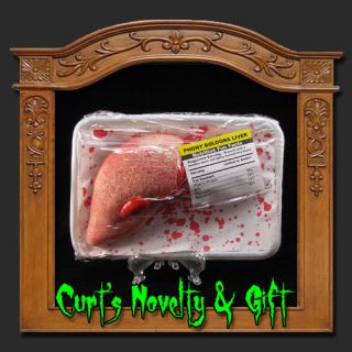 meat market phony bologna liver human halloween prop this listing is 