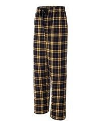   Pants Black Gold Plaid Unisex Men Women Boxercraft Pajamas S 2XL