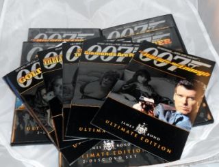 James Bond Ultimate Collectors Set (DVD, 2007, 40 Disc Set)