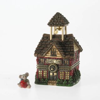 Boyds Bear BOYDS Little Red School House Belle McNibble Treasure Box 