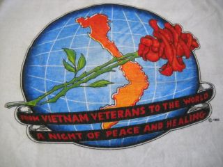   Concert T Shirt Vietnam War Veteran Boz Scaggs May 28 1982