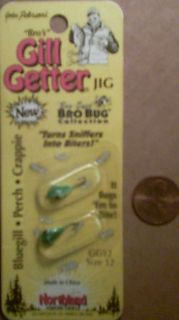 Pack of 2 Count John Peterson Ice Fishing Jigs Lot 3