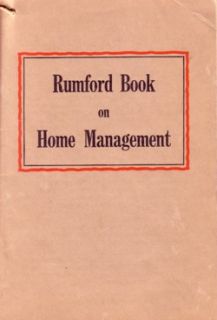 1920 s advertising rumford book on home management