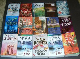  14 Paperback Books by Nora Roberts