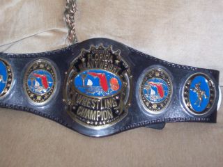 Real Florida Heavyweight Championship Belt