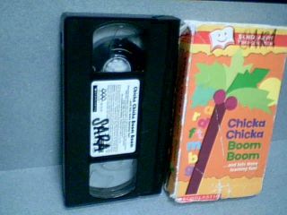   Scholastic Chicka Chicka Boom Boom VHS Tape Used Work Wear
