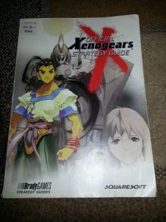 Xenogears Bradygames Official Strategy Guide Ron Wartow 1998 Great 
