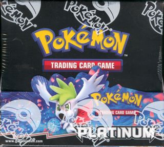 pokemon platinum booster box