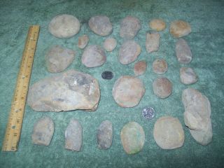 Mazon Creek Fossils 25 Pieces Raw Concretions Nodules Various Pits 