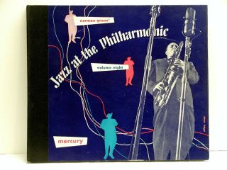 Norman Granz Jazz at The Philharmonic Vol 8 3x78 RPM David Stone 