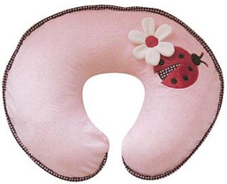Boppy Infant Feeding and Support Pillow   Heirloom Ladybug pink for 