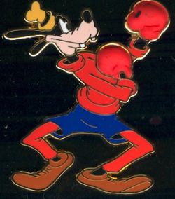 Disney Pin 68445 DEC   Goofy Boxing LE 300