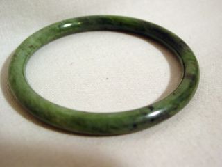  Bracelet Green Jade Stone Bangle