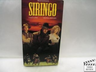Siringo VHS 1995 Brad Johnson Crystal Bernard 085365104433