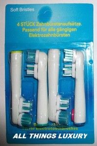 Electric Toothbrush Heads Compatible Oral B Braun