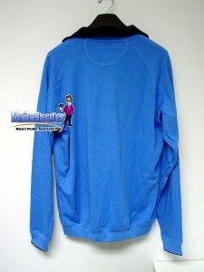 New Boston Traders Mens Quarter 1 4 Zip Pullover Sweatshirt Blue Soft 